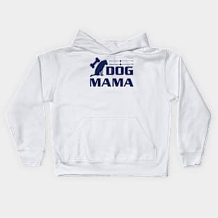 Dog Mama Vibes Tee Kids Hoodie